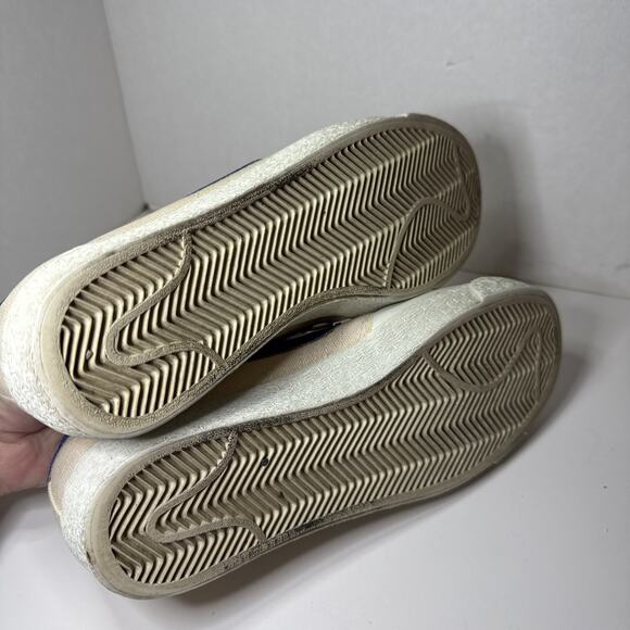 Vintage Nike Shoes Mens Size 7.5 White Blue Waffle Canvas Made In Korea 70s 80s main image 7